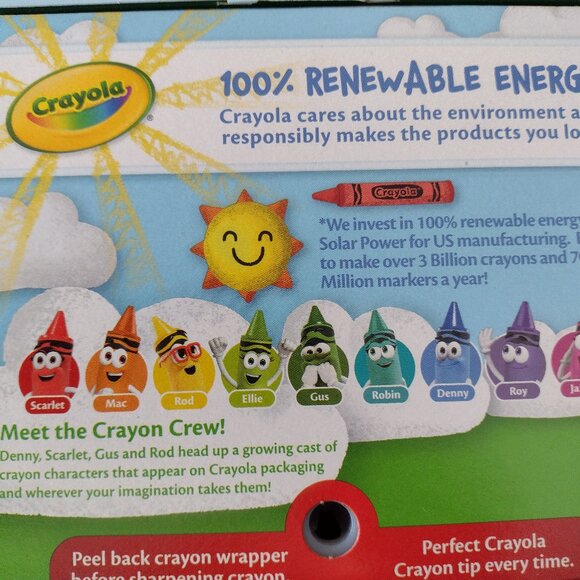 New Crayola 100 Colored Pencils and 64 Crayons - Picture 7 of 9